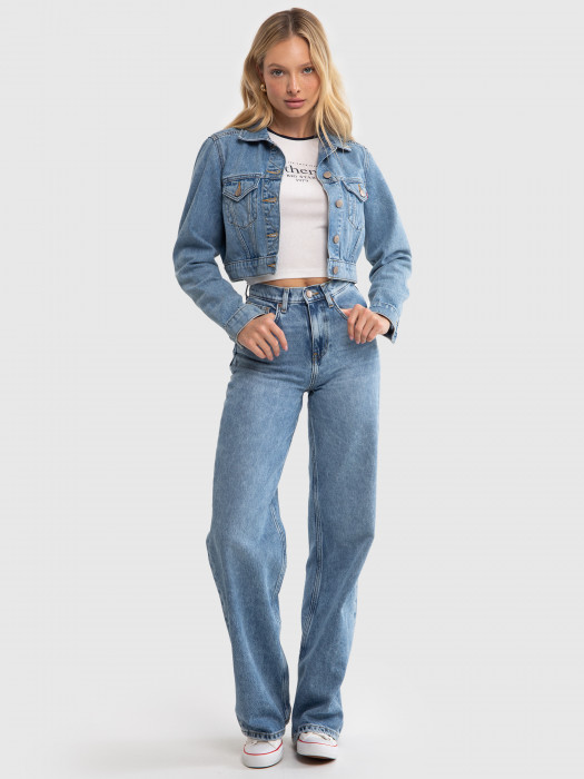 Dámska bunda jeans JOSEA 206